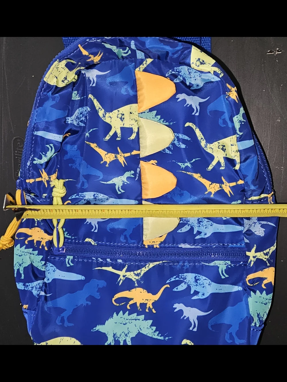 Cat & Jack Small Blue Dinosaur Backpack For Toddlers